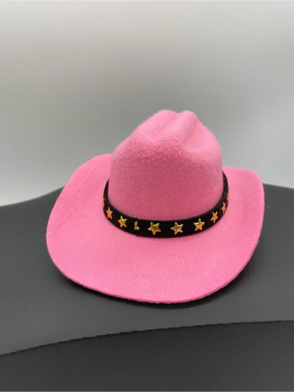 Pink Pet Cowboy Hat with Adjustable Elastic Band For Small Dogs And Cats